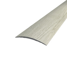 Порог алюминиевый полукруглый 5,0Х40Х2,7 М ламинация Дуб глазго