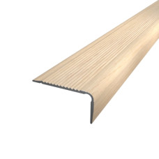 Порог алюминиевый 20Х40Х0,9 М ламинация Дуб молочный