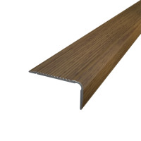 Anodized aluminum 20X40X0.9 M lamination Oak