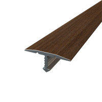 Anodized aluminum T-shaped 8.0X18X0.9 M lamination Hazelnut