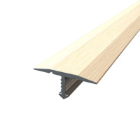 Anodized aluminum T-shaped 8.0X18X2.7 M lamination Milk oak