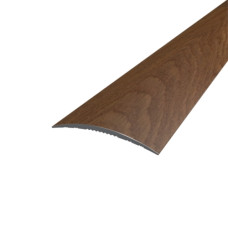 Порог алюминиевый полукруглый 5,0Х40Х0,9 М сублимация Рустик паркетный