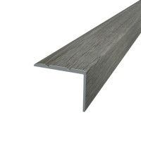 Поріг алюмінієвий 23,5Х19Х2,7 М сублімація Дуб димчастий