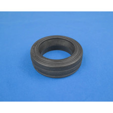 Gray rubber tire 80/25-50