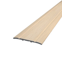 Anodized aluminum 5.5X78X1.8 M lamination Milk oak