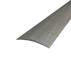 Порог алюминиевый полукруглый 5,0Х40Х2,7 М сублимация Дуб дымчатый