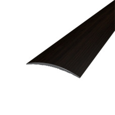 Anodized aluminum semicircular 5.0Х40Х0.9 M sublimation Wenge