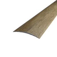 Anodized aluminum semicircular 5.0Х40Х0.9 M sublimation Sonoma oak