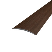 Anodized aluminum semicircular 5.0X40X1.8 M lamination Hazelnut