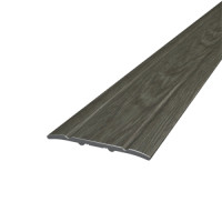 Anodized aluminum 28X2.0X0.9 M sublimation cappuccino oak