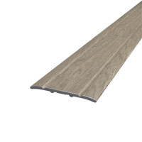 Anodized aluminum 28X2.0X0.9 M sublimation mocha oak