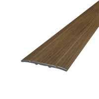 Anodized aluminum 2.5X24X1.8 M sublimation Smoked oak