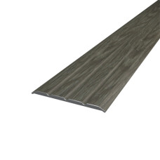 Порог алюминиевый 2,5Х24Х1,8 М сублимация Дуб капучино