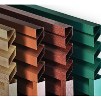 Паркан-жалюзі Exclusive 60/120, ламелі з 2ст покриттям, об'ємна: алюміній 0.6мм, ZN225, PEMA (матовий), доставка по Україні