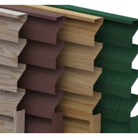 Забор-жалюзи Porto 60/120, ламели с 2ст покрытием, прямая: 0.45мм, ZN100/140, PEMA (матовый), доставка по Украине