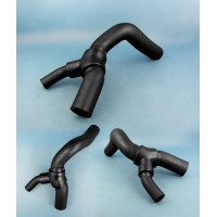 Патрубок радіатора підвідний нижній (потрійний) Chery Amulet A15-1303110