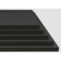 Поліетилен РЕ-9000, чорний листовий 15х1000х2000 мм