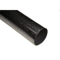 Caprolon (polyamide), black rod, PA 6 100х1000 mm