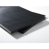 Капролон (поліамід), лист PA 6, чорний 30х1000х1000 мм