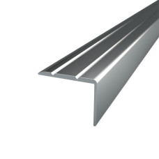 Порог алюминиевый анодированный 23,5Х19Х1,8 М