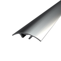 Anodized aluminum threshold semicircular 5,4Х28,2Х1,8 М