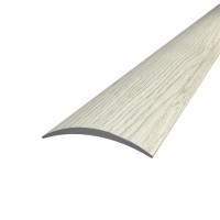 Anodized aluminum semi-circular 5.0X28X2.7 M lamination Glasgow oak