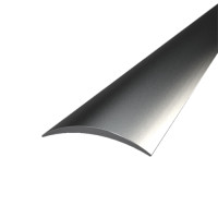 Anodized aluminum threshold semicircular 5,0Х28Х0,9 М