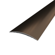 Порог алюминиевый анодированный полукруглый 5,0Х40Х1,8 М