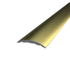 Порог алюминиевый анодированный полукруглый 5,0Х28Х1,8 М золото
