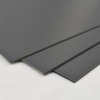 ABS plastic, sheet gray 7011, smooth, Eico 2x2050x3050 mm