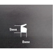 Ущільнювач силіконовий Б подібний 9х8 мм