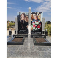 Фото з керамічних фарб на пам'ятник, стелу 2х4 м