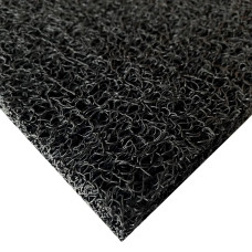 Anti-slip, dirt-protecting, roll-on mat, 15 mm, black, yagel color