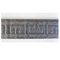 Forged decorative rolled strip "Arabic" 40x4x2000 mm