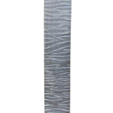 Decorative rolled forged strip "Cross bark" 40x4x2000 mm