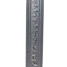 Decorative forged strip "Ivy" 40x4x2000 mm