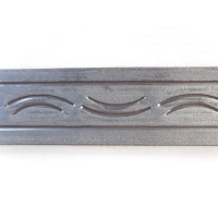 Decorative forged strip "Wave" 40x4x2000 mm