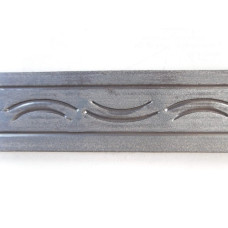 Decorative forged strip "Wave" 40x4x2000 mm