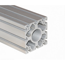 Machine aluminum profile 120х120 4000 mm