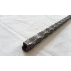 Decorative rolled pipe "Wave"  20x20x1.8x2000 mm