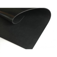 Food grade black SBR rubber 15х500х500 mm
