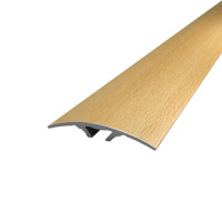 Anodized aluminum semicircular 5.4Х39Х1.8 M sublimation Beech