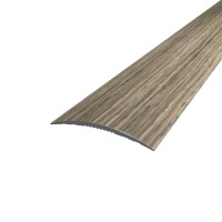 Anodized aluminum semicircular 5.0Х40Х1.8 M sublimation Grizzly Oak