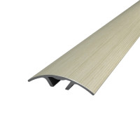 Anodized aluminum semicircular 5.4X28.2X1.8 M sublimation Bleached oak