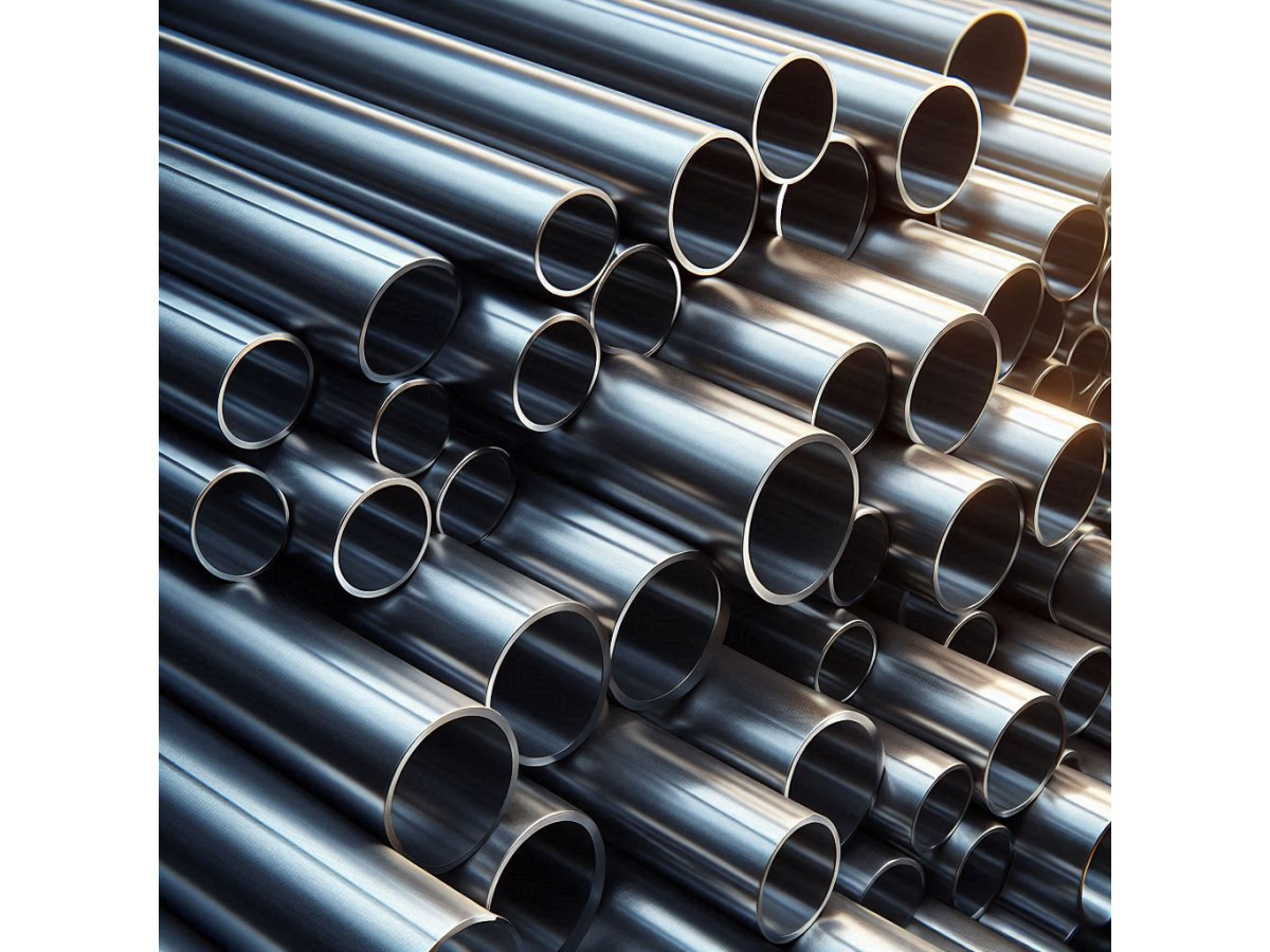 Hot-rolled round seamless steel pipe