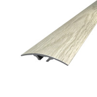 Anodized aluminum semicircular 5,4Х39Х1,8 M sublimation snow oak