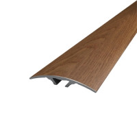 Anodized aluminum semicircular 5,4Х39Х2,7 M sublimation Rustic parquet