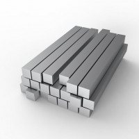 Steel square calibrated 25x25 mm steel 20, 35, 45