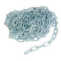 Ланцюг довголанковий 2мм DIN 5685C оцинкований
