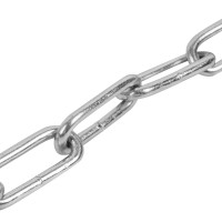 Цепь приводная для грузоподъемного оборудования 5х22мм оцинкованная